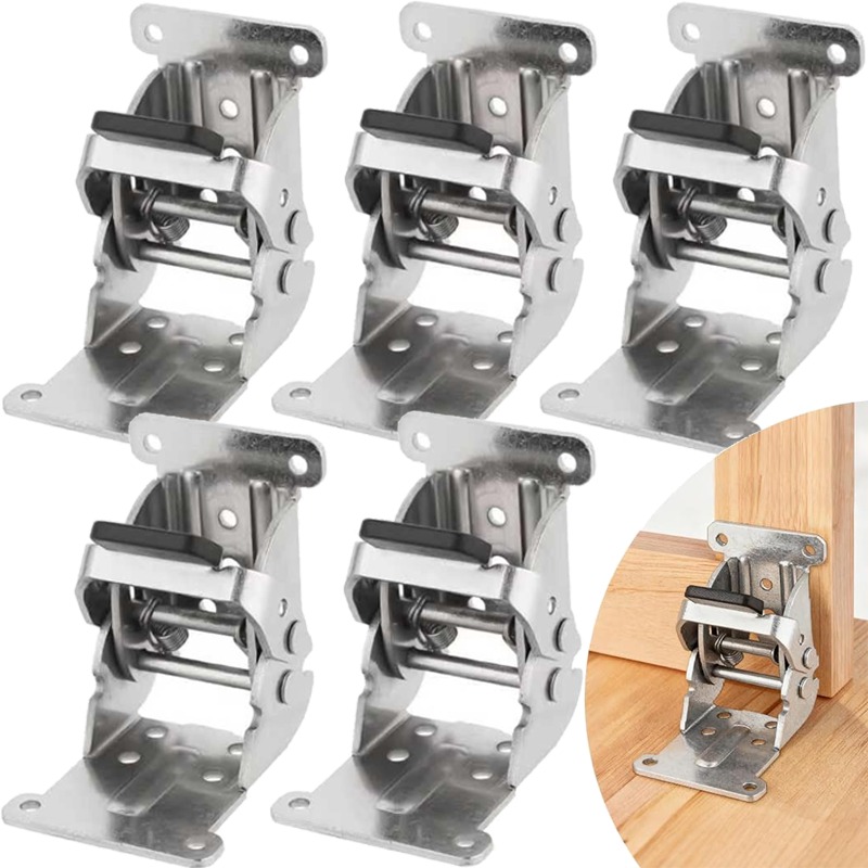 Furniture Hardware Hinges - Cerniera pieghevole autobloccante Staffa di supporto