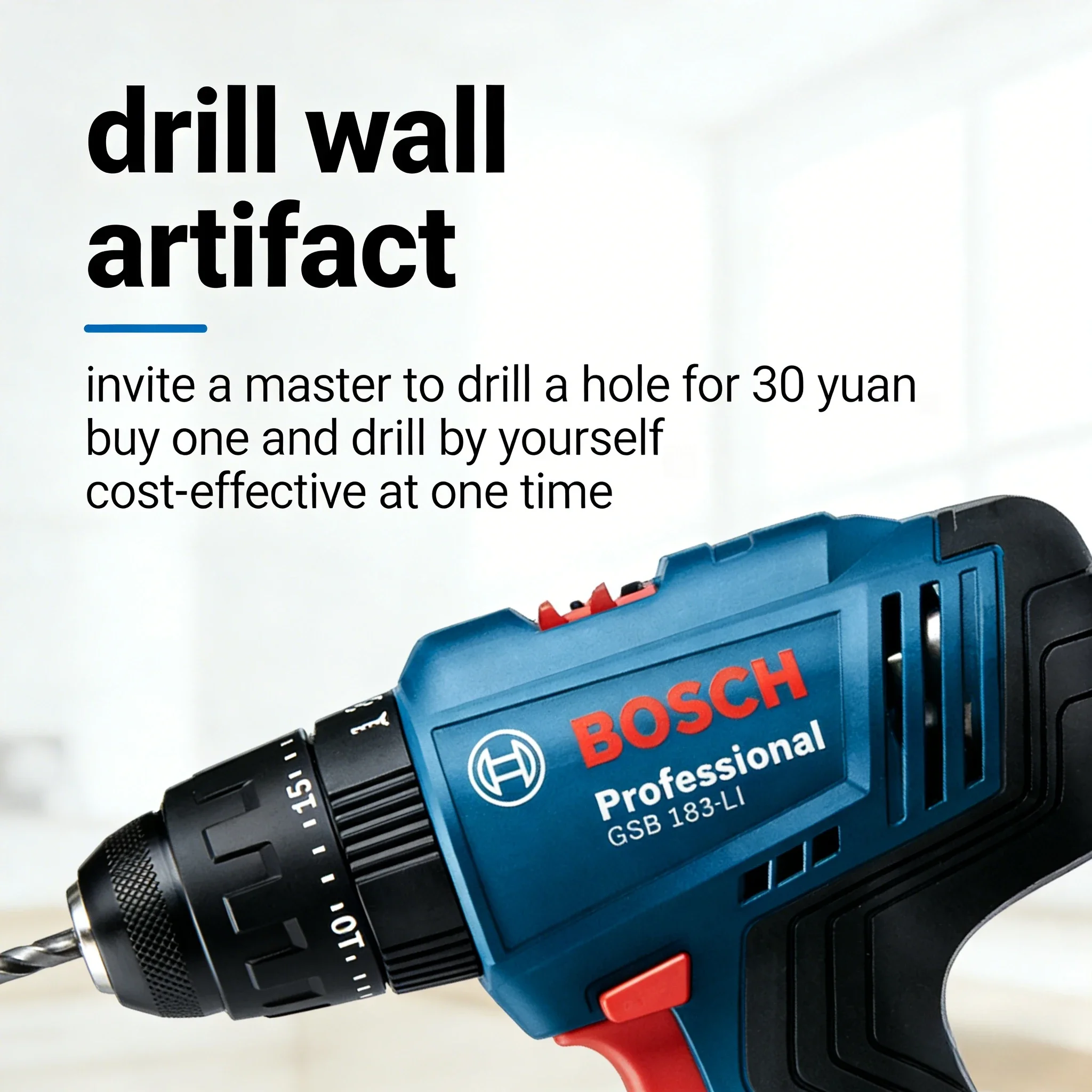 Bosch Drill Gsb 18V - Trapano avvitatore a impulsi senza fili