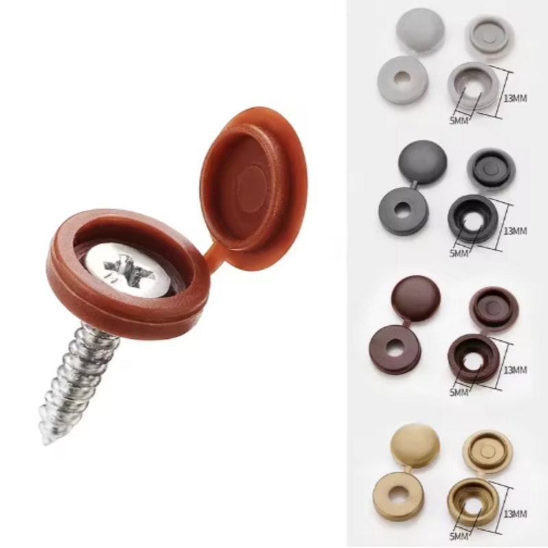 Furniture Hardware Covers - 100 Pezzi Copri Viti Decorativi per