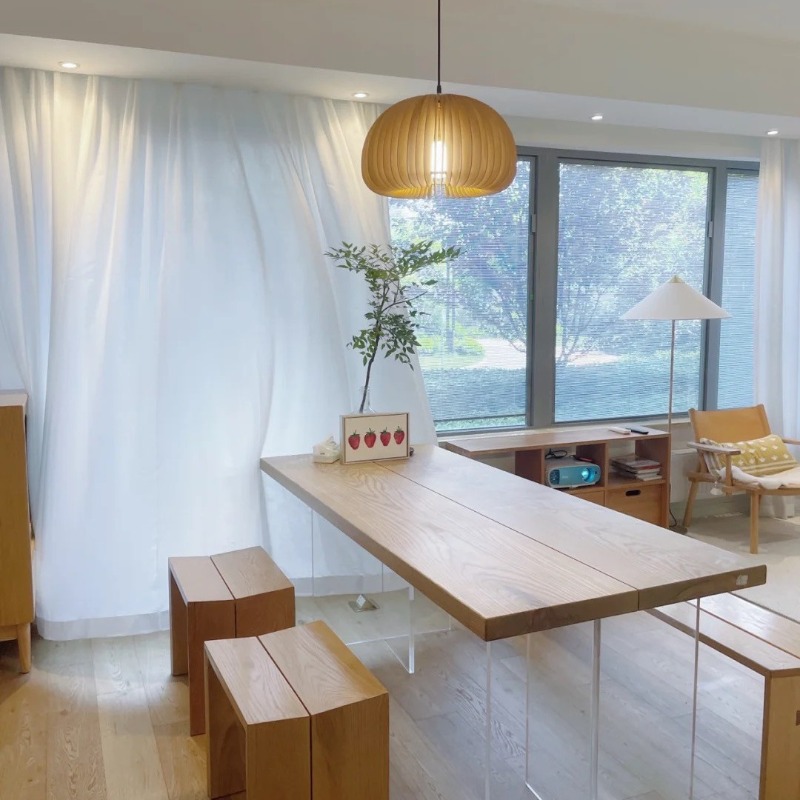 Tavolo Flottante in Legno Mass - Home Furniture & Hardware Trading recensione e prezzo