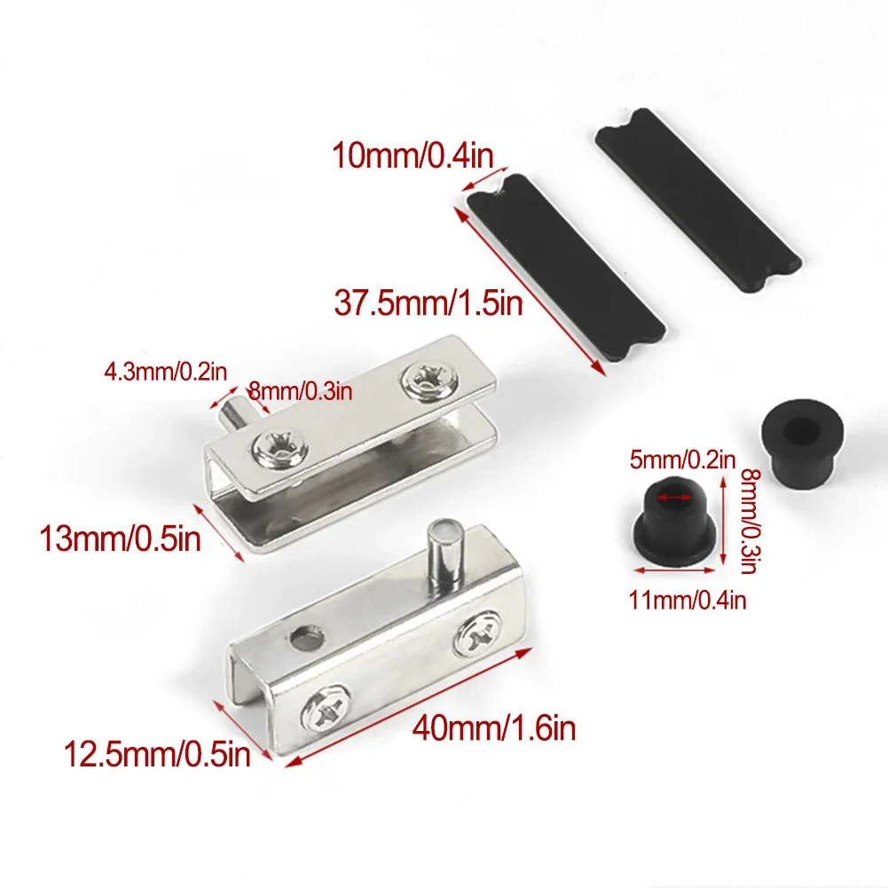 2 pezzi perno di vetro cernier - Furniture Hardware Hinges recensione e prezzo