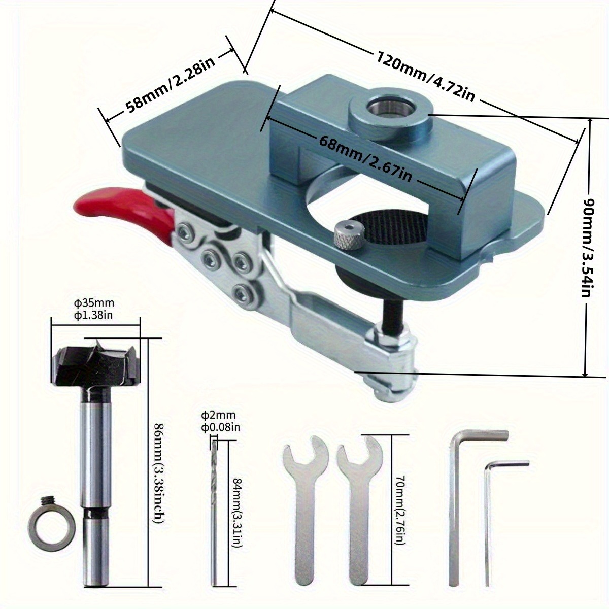 Maschera cerniera da 35 mm - G - Furniture Hardware Hinges recensione e prezzo