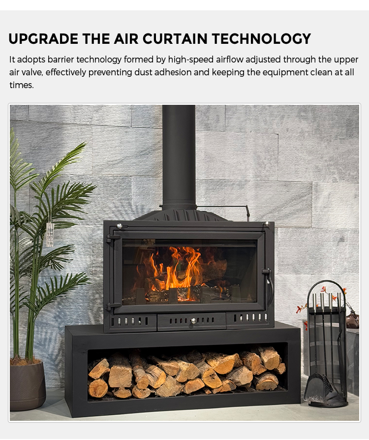 Caminetto a legna incassato pe - Home Furniture & Hardware Trading recensione e prezzo